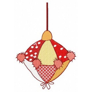 Handmade Christmas toy embroidery design - Embroidery Design