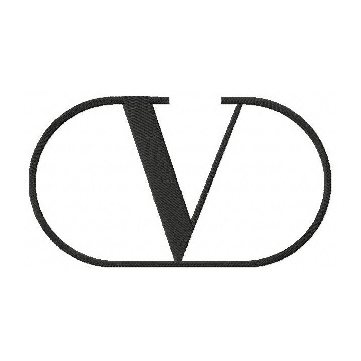 Valentino embroidery design - Embroidery Design