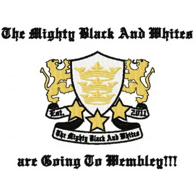 Hull FC alternative logo embroidery design featuring intricate details, perfect for rugby-themed projects.