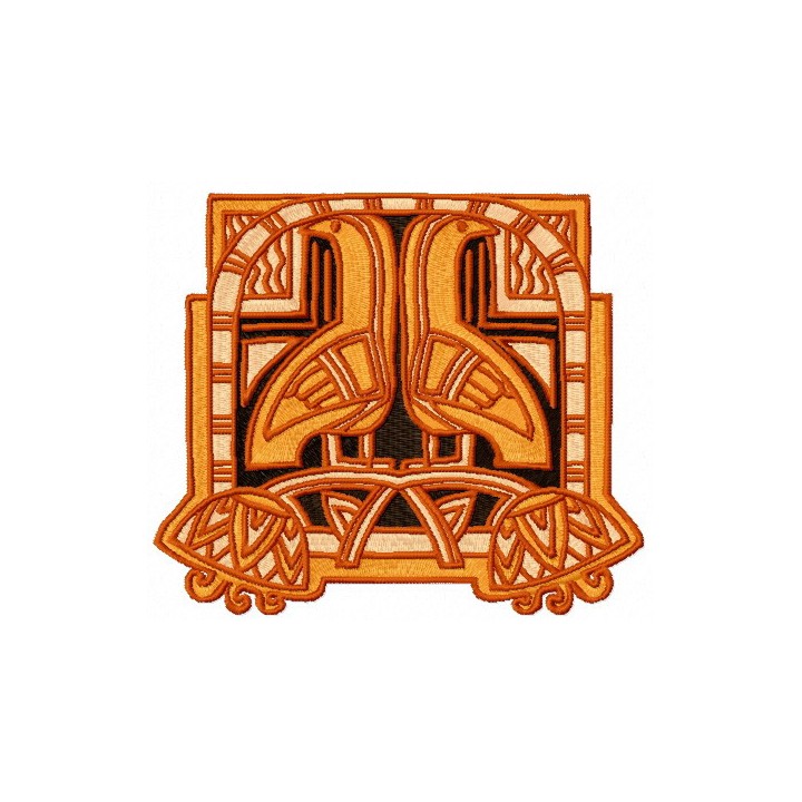 Guardians of the tomb embroidery design - Embroidery Design