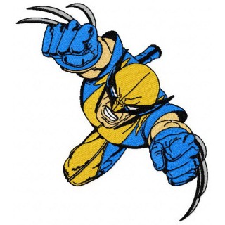 Wolverine 2 embroidery design - Embroidery Design