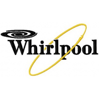 Whirpool logo embroidery design - Embroidery Design