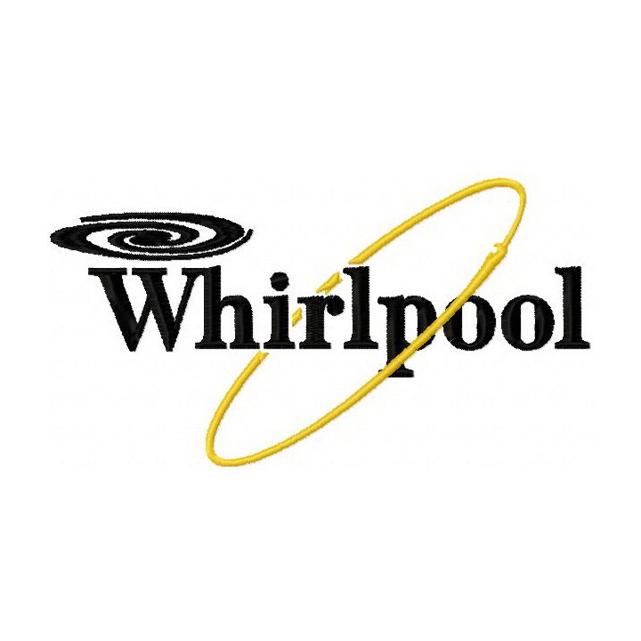 Whirpool logo embroidery design - Embroidery Design