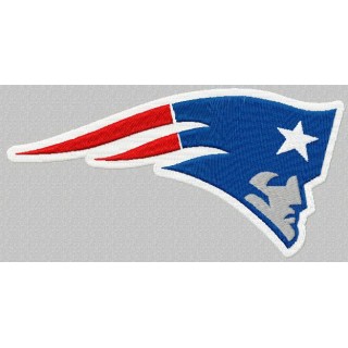 New England Patriots logo embroidery design 2