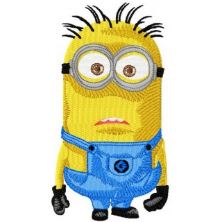 Minion embroidery design - Embroidery Design
