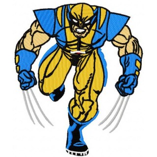 Wolverine embroidery design - Embroidery Design
