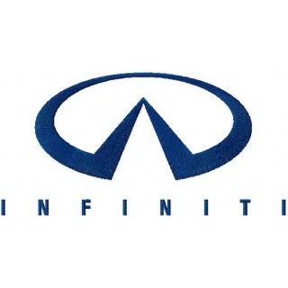 Infiniti logo embroidery design - Embroidery Design