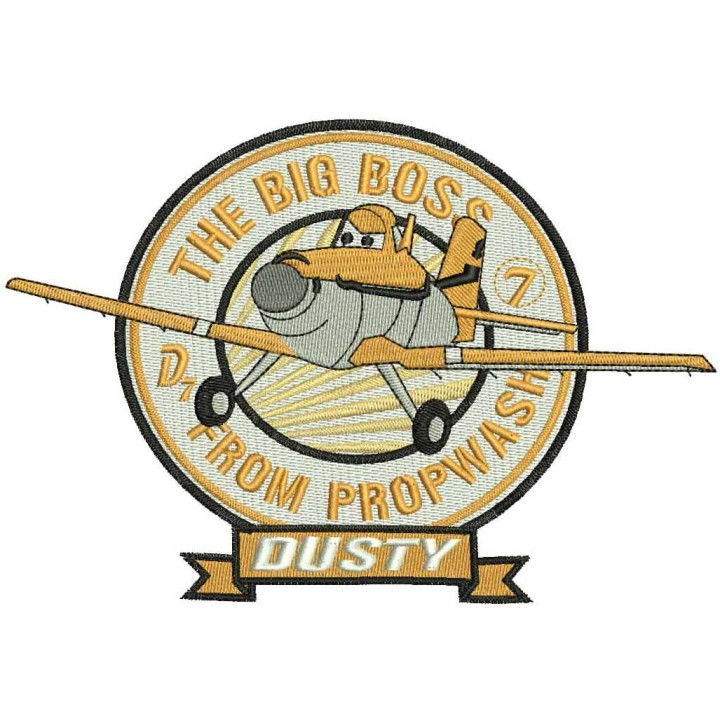 Dusty Crophopper embroidery design - Embroidery Design