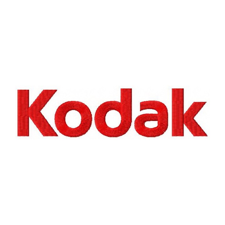 Kodak logo embroidery design - Embroidery Design