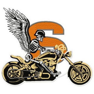 Road angel 4 embroidery design - Embroidery Design