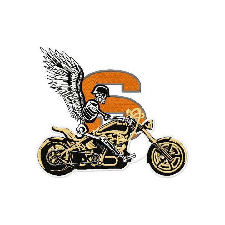 Road angel 4 embroidery design - Embroidery Design