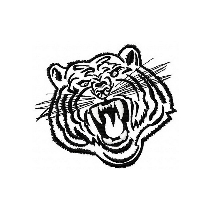 Bengal tiger 5 embroidery design - Embroidery Design