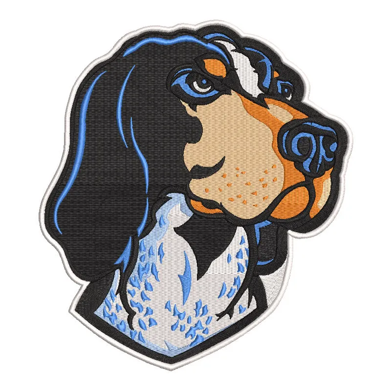 Embroidery design preview of the Tennessee Volunteers Secondary Logo 2005 featuring vibrant colors and clean edges.