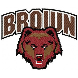 Brown Bears logo embroidery design - Embroidery Design