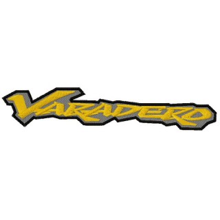 Varadero Honda logo 2 embroidery design - Embroidery Design