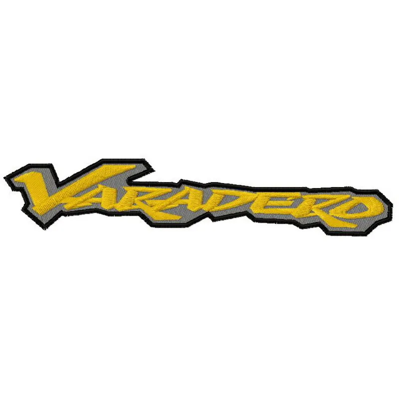 Varadero Honda logo 2 embroidery design showcasing intricate stitching patterns for apparel and accessories.