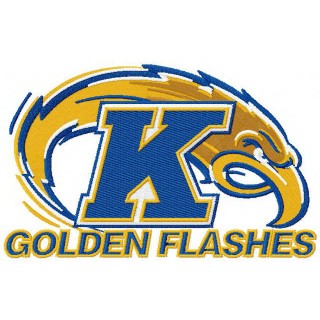 Golden Flashes logo embroidery design - Embroidery Design