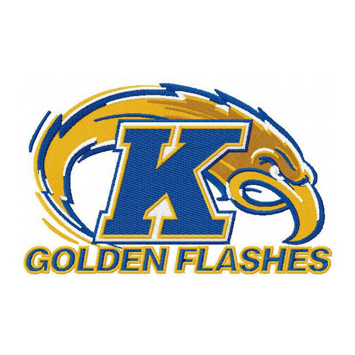 Golden Flashes logo embroidery design - Embroidery Design