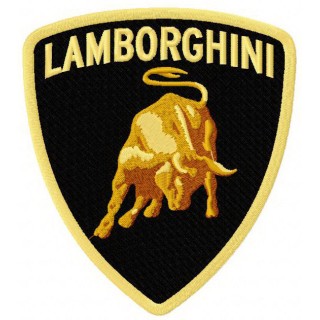 Lamborghini logo embroidery design - Embroidery Design