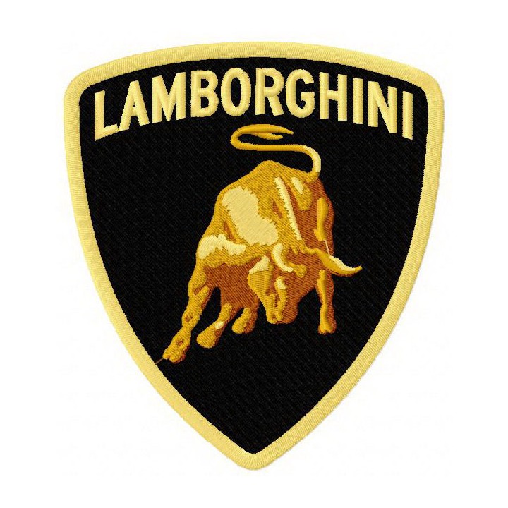Lamborghini logo embroidery design - Embroidery Design