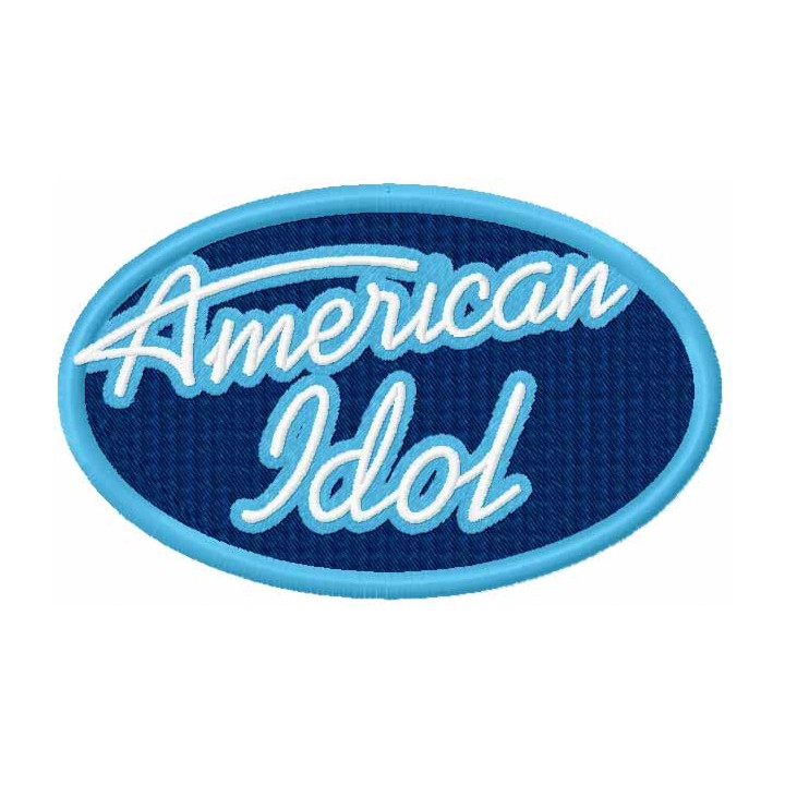 American Idol logo embroidery design - Embroidery Design