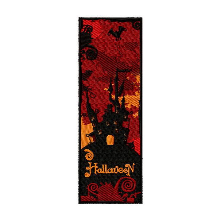 Halloween bookmark 3 embroidery design - Embroidery Design