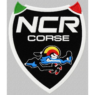 NCR Corse logo embroidery design - Embroidery Design