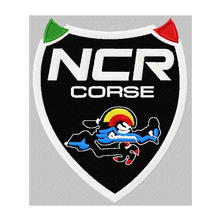 NCR Corse logo embroidery design - Embroidery Design