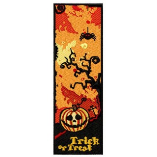 Halloween bookmark 2 embroidery design - Embroidery Design