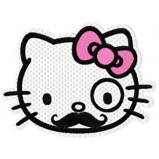 Hello Kitty Poirot embroidery design - Embroidery Design