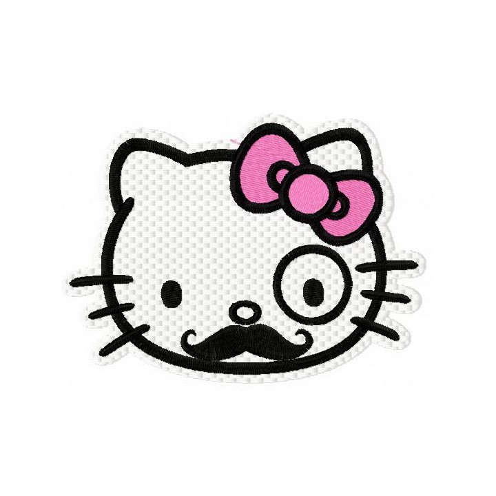 Hello Kitty Poirot embroidery design - Embroidery Design