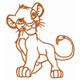 Proud Lion King embroidery design - Embroidery Design