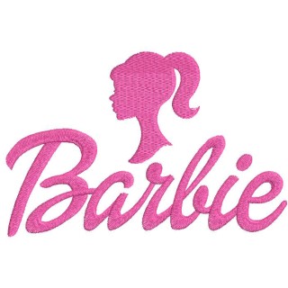 Barbie Bash Burst embroidery design - Embroidery Design