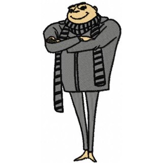 Felonious Gru embroidery design - Embroidery Design