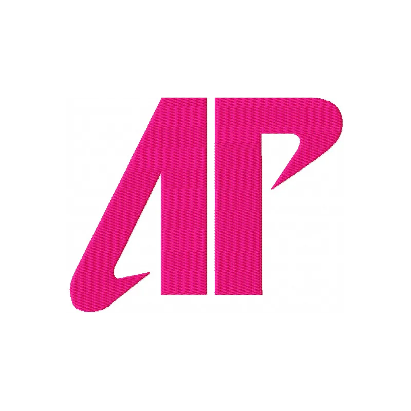 Austin Peay Governors Logo embroidery design for college sports, showcasing vibrant stitching for apparel and accessories.