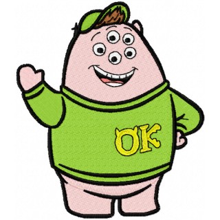 Scott "Squishy" Squibbles embroidery design - Embroidery Design