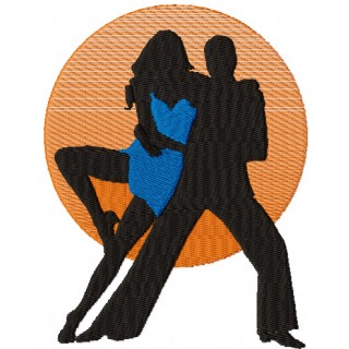 Latin Dance embroidery design - Embroidery Design