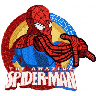 The Amazing Spiderman embroidery design - Embroidery Design