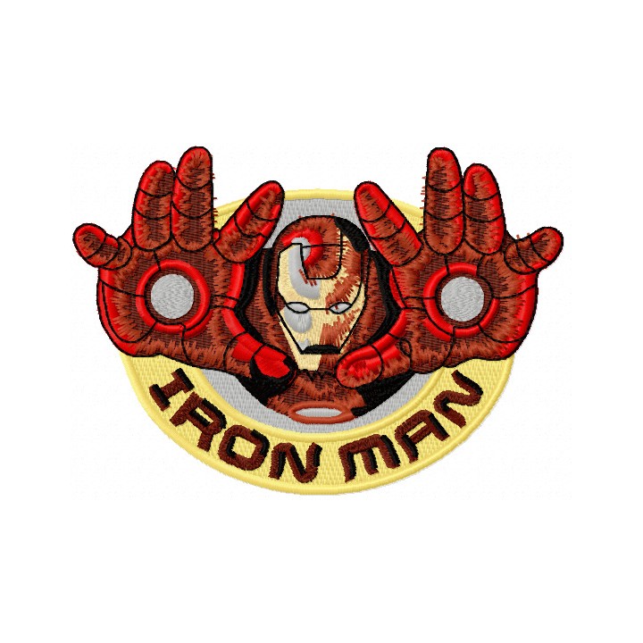 Iron Man embroidery design - Embroidery Design