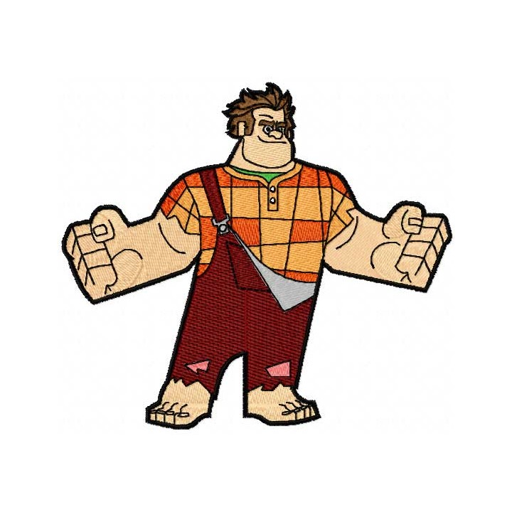 Ralph power embroidery design - Embroidery Design