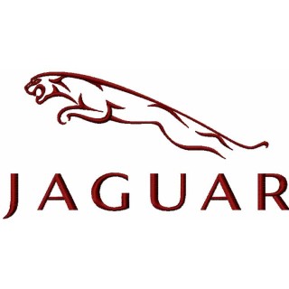 Jaguar logo embroidery design - Embroidery Design