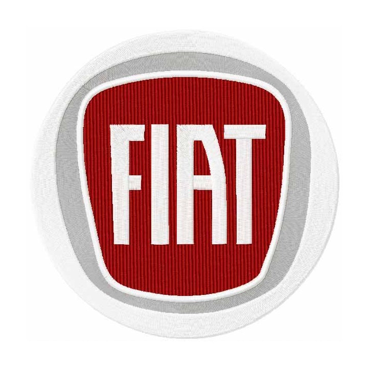 Fiat logo embroidery design - Embroidery Design