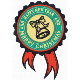 Merry Christmas embroidery design - Embroidery Design