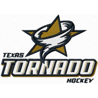 Texas Tornado Logo embroidery design - Embroidery Design