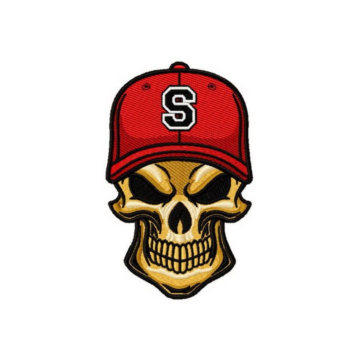Immortal baseball player 5 embroidery design - Embroidery Design