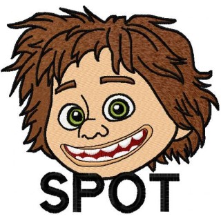 Spot smile embroidery design - Embroidery Design