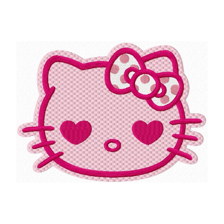 Hello Kitty Pink 2 embroidery design - Embroidery Design