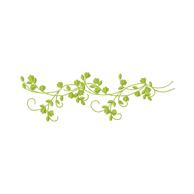 Branch embroidery design showcasing intricate stitched motifs for FSL and decorative projects.