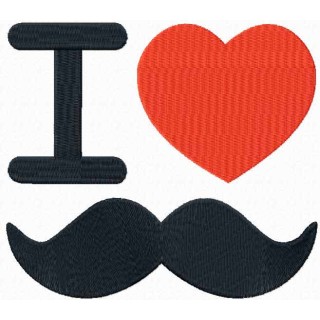 I love mustache embroidery design - Embroidery Design