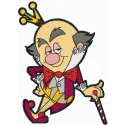 King Candy embroidery design featuring a whimsical character from Wreck-It Ralph, ideal for creative stitching projects.